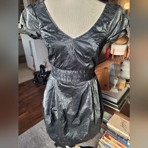 Walter Metallica Short Sleeve Dress